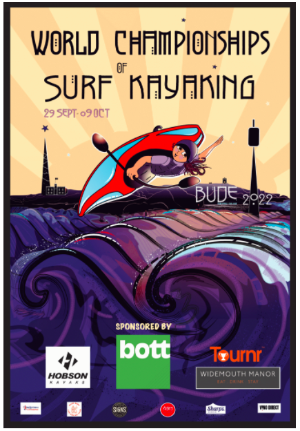World Surf Kayaking Championship 29th Sept - 9th Oct 2022 in Bude