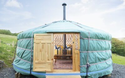 Our Brand New Yurts are now Open!
